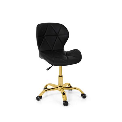 Imagem de Cadeira Office Eiffel Slim Base Giratória Preta - Gold