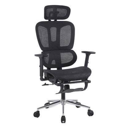 Imagem de Cadeira Office XT-Office Presidente NR17, Até 120kg, Reclinável, Nylon, Preto - XTO-011