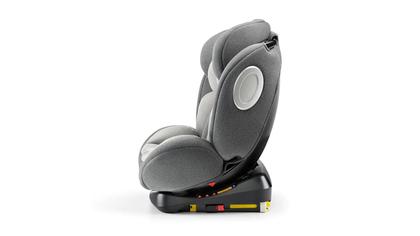 Imagem de Cadeira Para Auto 0 A 36 Kg Isofix Com Rotação 360º Snugfix Preta e Cinza Litet