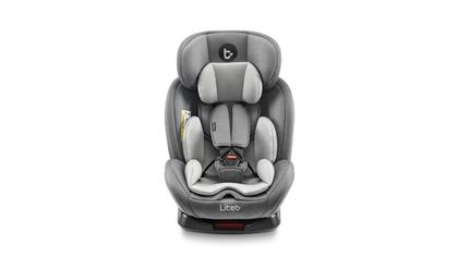 Imagem de Cadeira Para Auto 0 A 36 Kg Isofix Com Rotação 360º Snugfix Preta e Cinza Litet