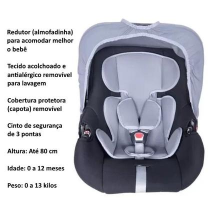 Imagem de Cadeira para Bebê Conforto Dream Baby de a 12m ou 0 a 13kg para Auto Styll