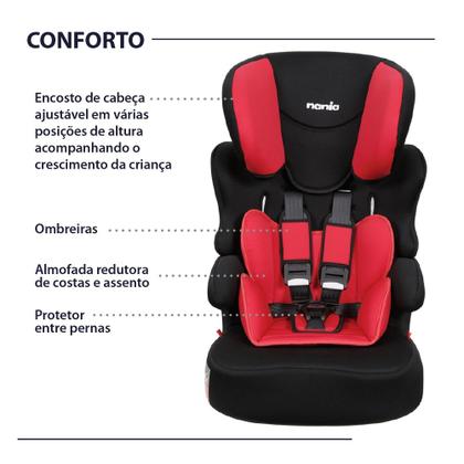 Imagem de Cadeira para Carro Infantil de 9 a 36kg Kalle Acces Nania