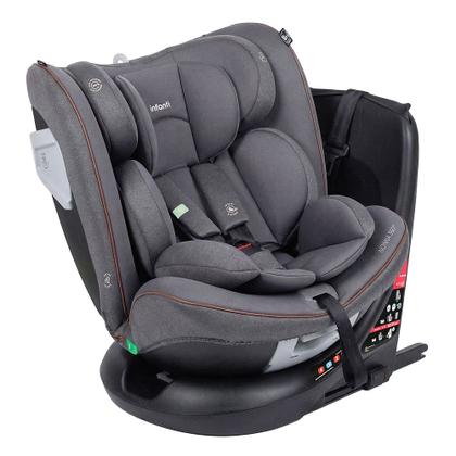 Imagem de Cadeira para carro Nonna isofix e giro 360 Infanti Cinza Asfalto