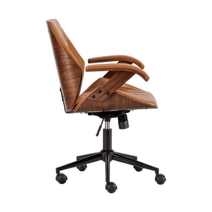 Imagem de Cadeira Para Escritório Diretor Executiva Couro Saragoça