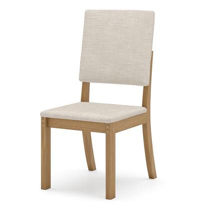 Imagem de Cadeira para Mesa de Jantar Milla Kit 4 Peças Nature Linho - Henn