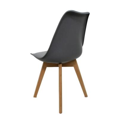 Imagem de Cadeira Para Mesa De Jantar Sala Cozinha Eames Eiffel Wood Leda Saarinen Design Branco