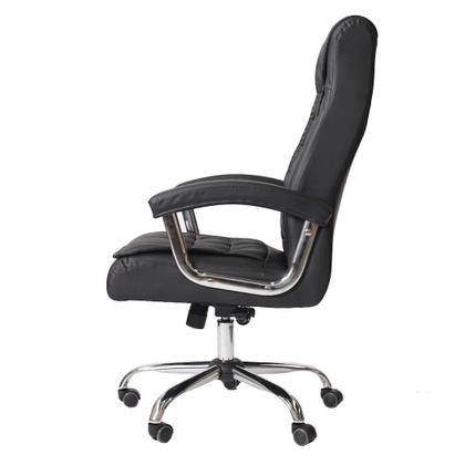 Imagem de Cadeira Poltrona De Escritório Presidente Ergonômica Com 42 Molas Ensacadas e Pillow Top no Assento e Encosto Executiva Giratória Big Preto