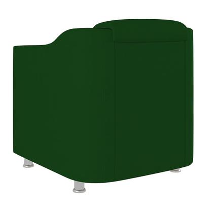 Imagem de Cadeira Poltrona Decorativa Recepção Hospital Suede