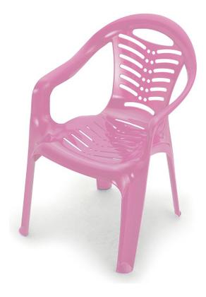 Imagem de Cadeira Poltrona Infantil Baby Rosa 02 Und Plasnorthon
