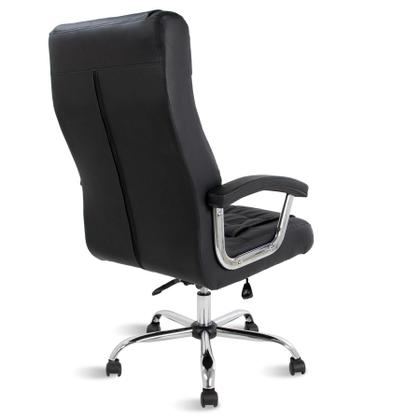 Imagem de Cadeira Presidente com Mola Ensacada Maxwell Healer Preta