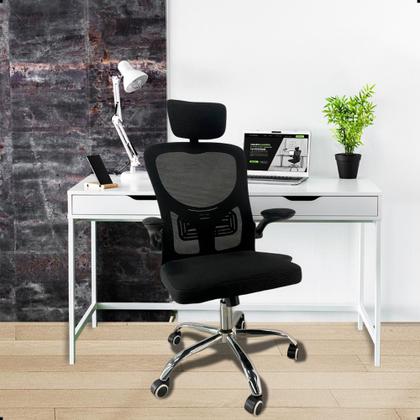 Imagem de Cadeira Presidente Giratória De Escritório Ergonômica Mesh