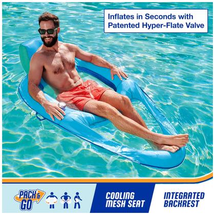 Imagem de Cadeira reclinável Pool Float SwimWays Spring Float Premium XL
