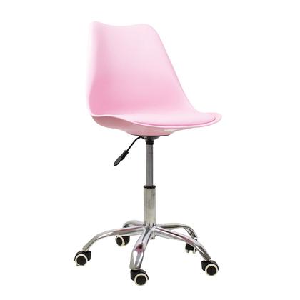 Imagem de Cadeira Saarinen Office Base Cromada Com Rodizio Giratória com Ebook