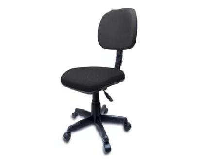 Imagem de Cadeira Secretaria Giratória Tecido Preto