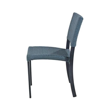 Imagem de Cadeira sem braço de alumínio e corda náutica área externa e interna - Sarah Móveis