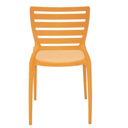 Imagem de Cadeira Sofia encosto horizontal laranja Tramontina 92237090