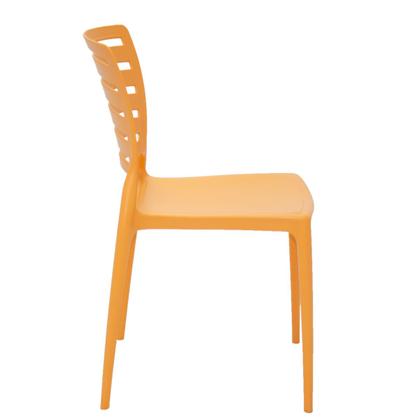 Imagem de Cadeira Sofia encosto horizontal laranja Tramontina 92237090
