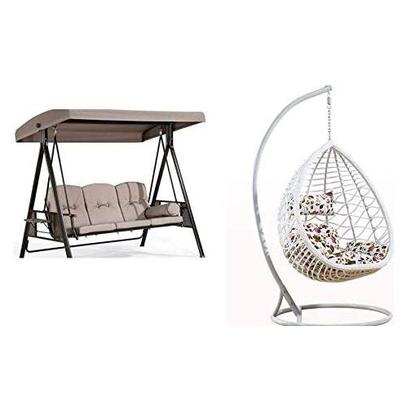 Imagem de Cadeira suspensa Hammock Swing Spring Hook Suspension Galvanize