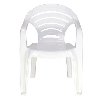 Imagem de Cadeira Tramontina Angra Basic Com Braços Em Polipropileno Branco Tramontina