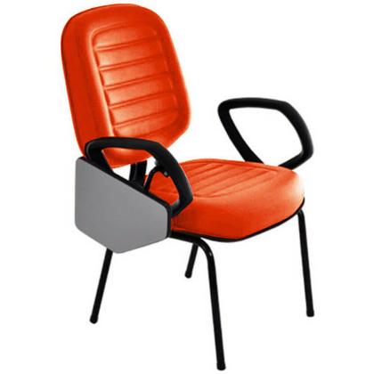 Imagem de Cadeira Universitária Diretor Gomada Linha Blenda Vermelho