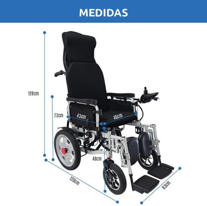 Imagem de Cadeira Winner.med Motorizada Com Joystic Dobrável