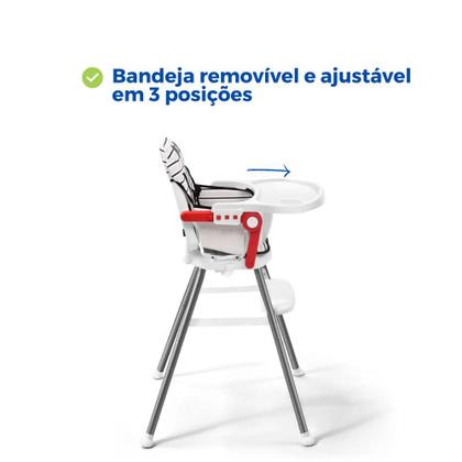 Imagem de Cadeirão Cadeira Cadeirinha Alimentação Papinha Bebê Alta Mesa Refeição Menino Mickey Disney