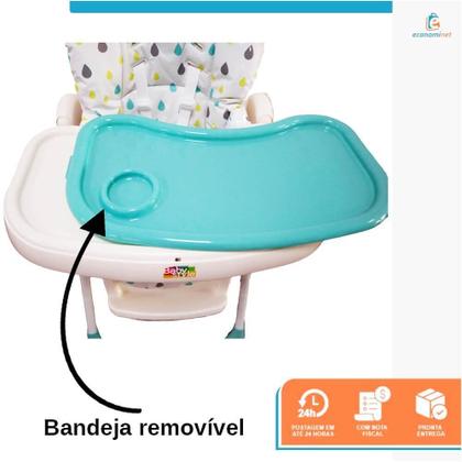 Imagem de Cadeirão De Alimentação Cadeira Alta Refeição Bebê ul Baby
