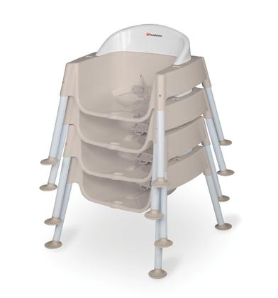 Imagem de Cadeiras de alimentação Foundations Secure Sitter, pacote com 3, 9 polegadas