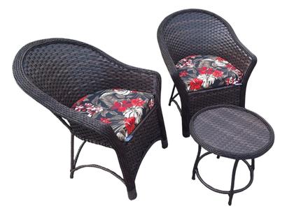 Imagem de Cadeiras e Mesinha de Centro 2 Cadeiras e 1 Mesinha