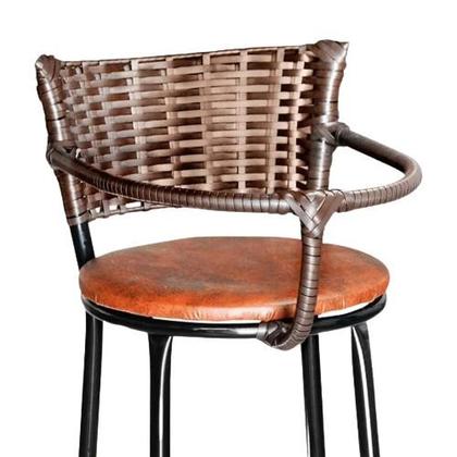 Imagem de Cadeirinha Alimentação Bebê Encosto Café