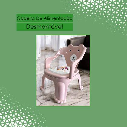 Imagem de Cadeirinha Alimentação Refeição Infantil Acolchoada C/apito