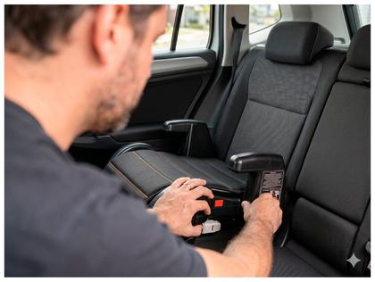 Imagem de Cadeirinha Assento p/ Carro com Isofix Potenza Fix Galzerano