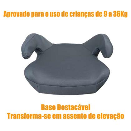 Imagem de Cadeirinha Bebe Infantil Conforto Carro 9 até 36kg Assento