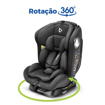 Imagem de Cadeirinha Cadeira de Bebê Para Auto Carro 0 a 36 kg Isofix Reclinavel Gira 360 Litet
