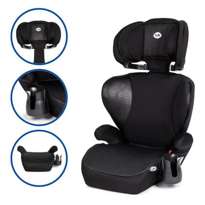Imagem de Cadeirinha Cadeira De Bebê Para Carro Infantil Vira Assento 15 a 36kg Preta Tutti Baby