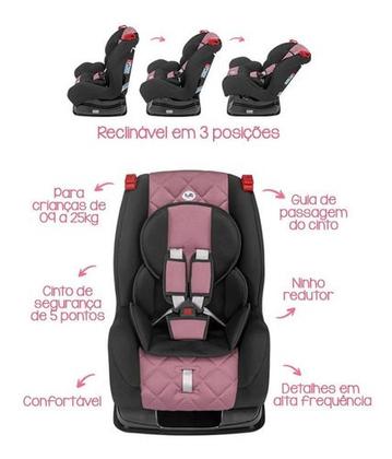 Imagem de Cadeirinha Carro Cadeira Reclinavel Poltrona Atlantis Tutti