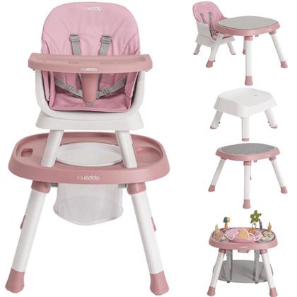 Imagem de Cadeirinha de Alimentação Portatil Kiddo Vanilla 12 em 1 Rosa