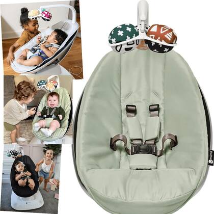 Imagem de Cadeirinha de Balanço Automatica 4Moms MamaRoo 5 Sage Verde