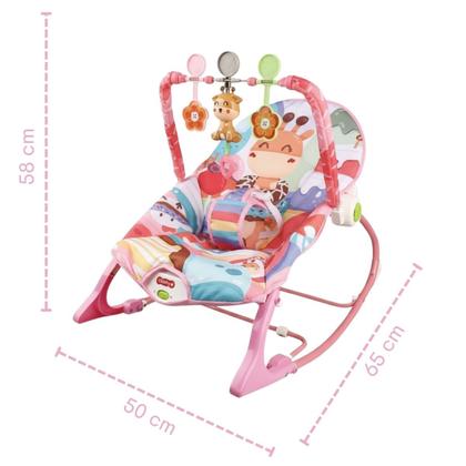 Imagem de Cadeirinha de Balanço Descanso do Bebê com Mobile Interativo Som