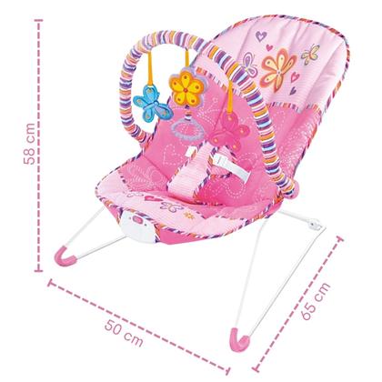 Imagem de Cadeirinha de Balanço Descanso do Bebê com Música e Cinto Ajustável