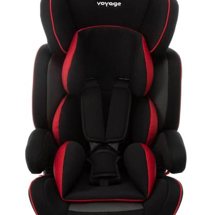 Imagem de Cadeirinha de Bebê Alfa Para Auto 9 a 36kg Preto e Vermelho Voyage