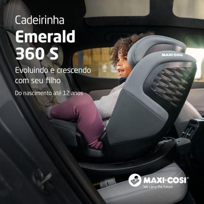 Imagem de Cadeirinha de Bebê Emerald S Maxi Cosi 0 a 36kg Isofix Isize Tonal Graphite
