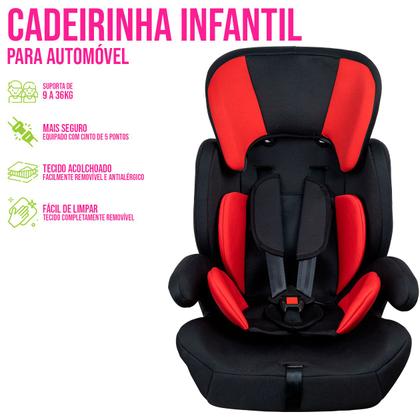 Imagem de Cadeirinha de Bebê para Carro Assento de Elevação Suporta de 9 a 36 Kg