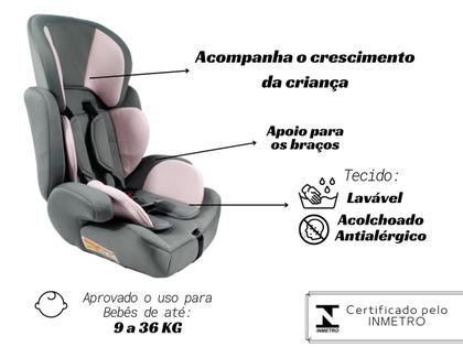 Imagem de Cadeirinha De Bebê Para Carro Cadeira Styll Baby 9 A 36KG Vira Assento de Elevação Infantil