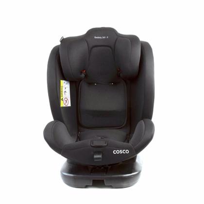 Imagem de Cadeirinha de Carro Evolutty 360 X 0 a 36kg com Isofix  Cosco Preta