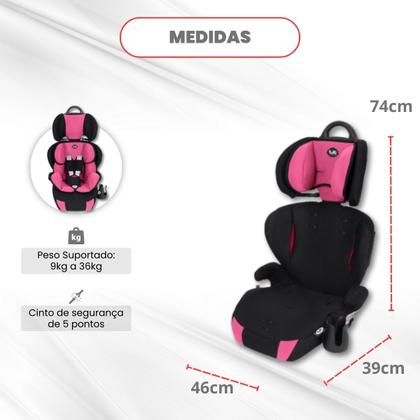 Imagem de Cadeirinha de Carro infantil 7 Posições de 9 a 36 Kg 