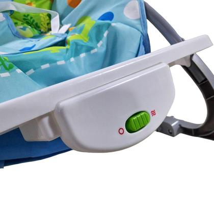 Imagem de Cadeirinha de Descanso para Bebê Balanço Reclinável - Azul