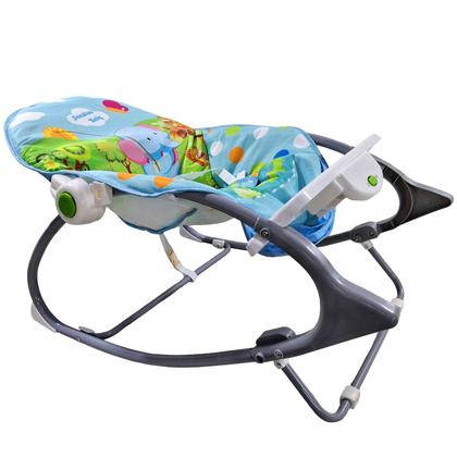 Imagem de Cadeirinha de Descanso para Bebê Balanço Reclinável - Azul