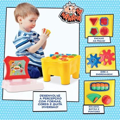 Imagem de Cadeirinha Didática Turma Da Mônica Mesinha De Atividades Samba Toys