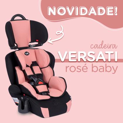 Imagem de Cadeirinha Infantil Bebê Carro 09 á 36 Kg Versati Rosé Tutti Baby